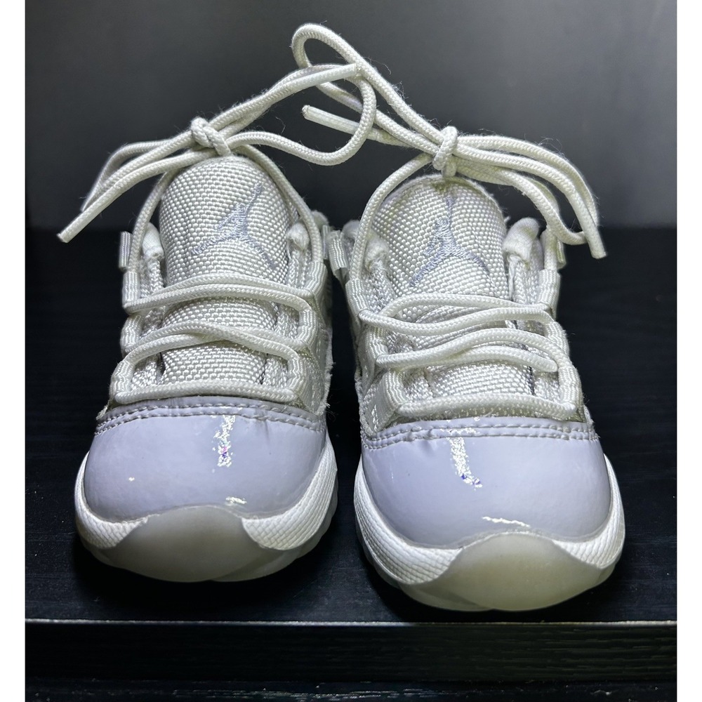 Nike Air Jordan 11 Retro Low 'Pure Violet' Toddler TD 645107-101, Sz 3C - Picture 5 of 10